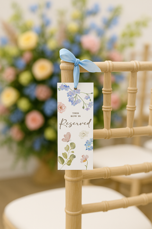 Emma Reserved Seat Tags