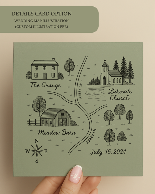 Custom Map Illustration