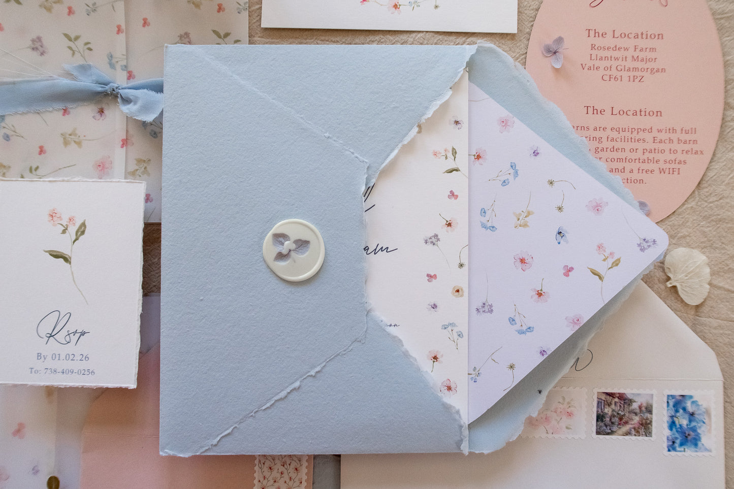 Laurel Meadow Envelope Liner