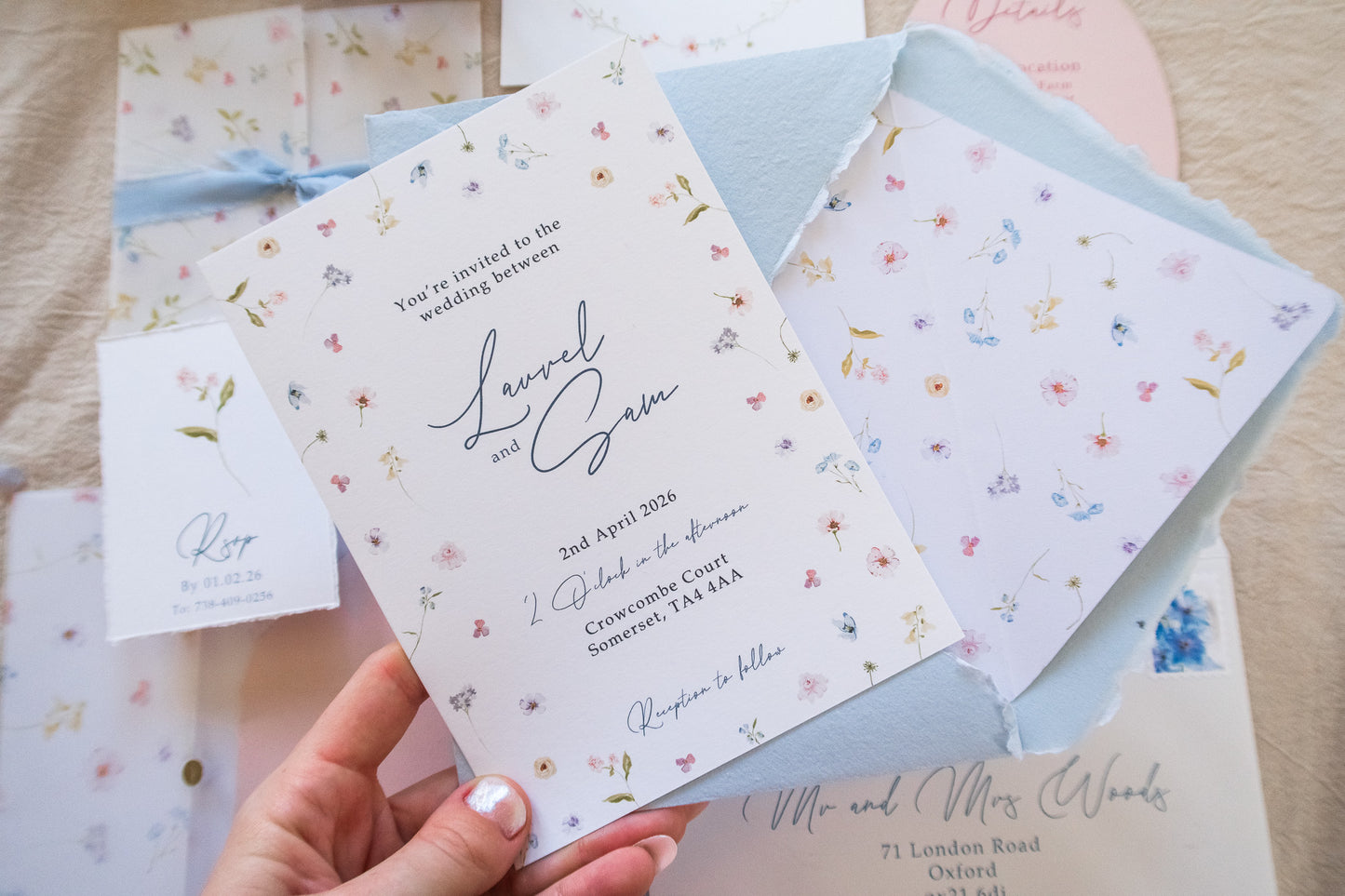 Laurel Meadow Envelope Liner