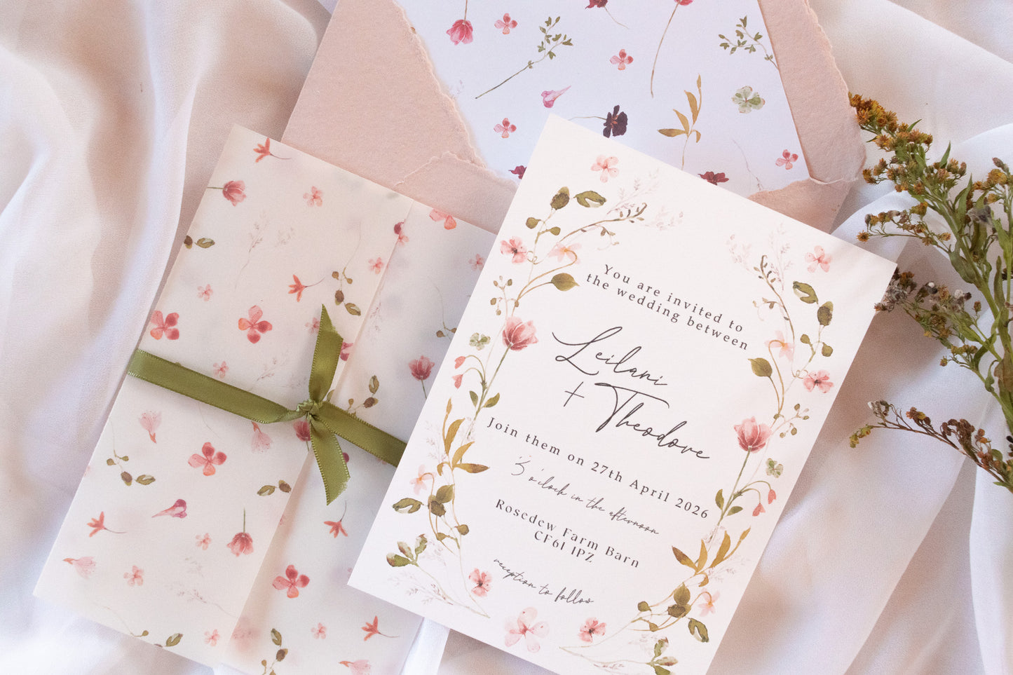Rosedew Main Invitation Suite