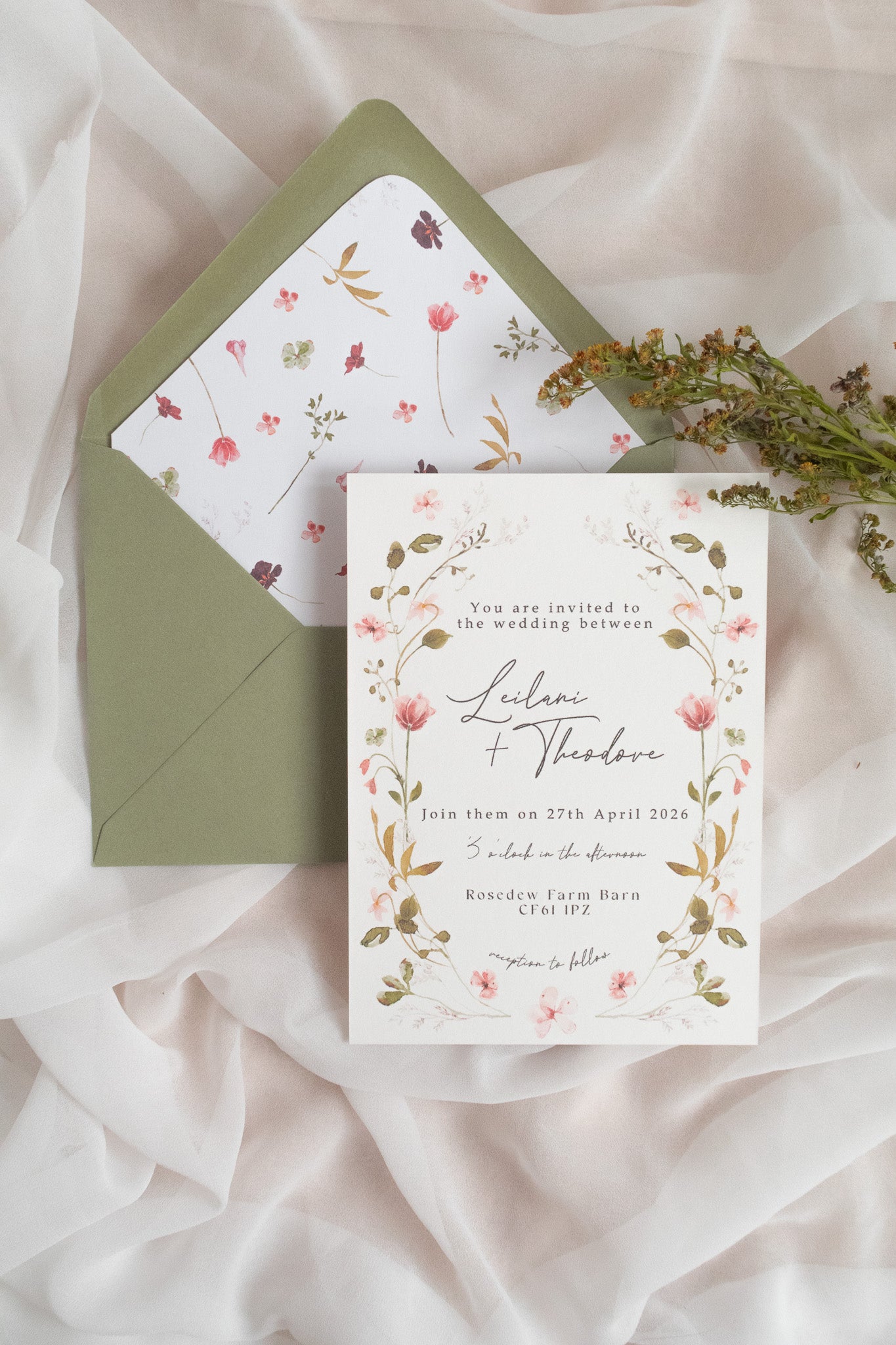 Rosedew Main Invitation Suite