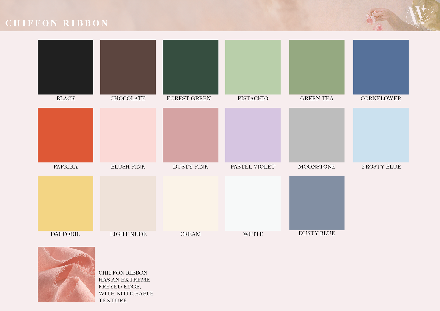 Dusty Blue Toile Reserved Seat Tags