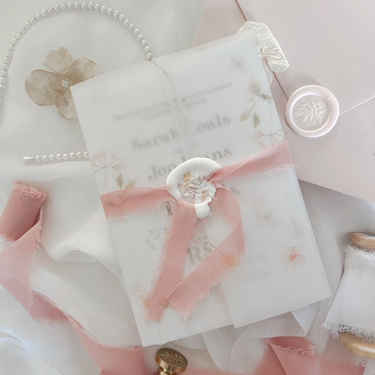 Wildflower Vellum Jacket Wrap