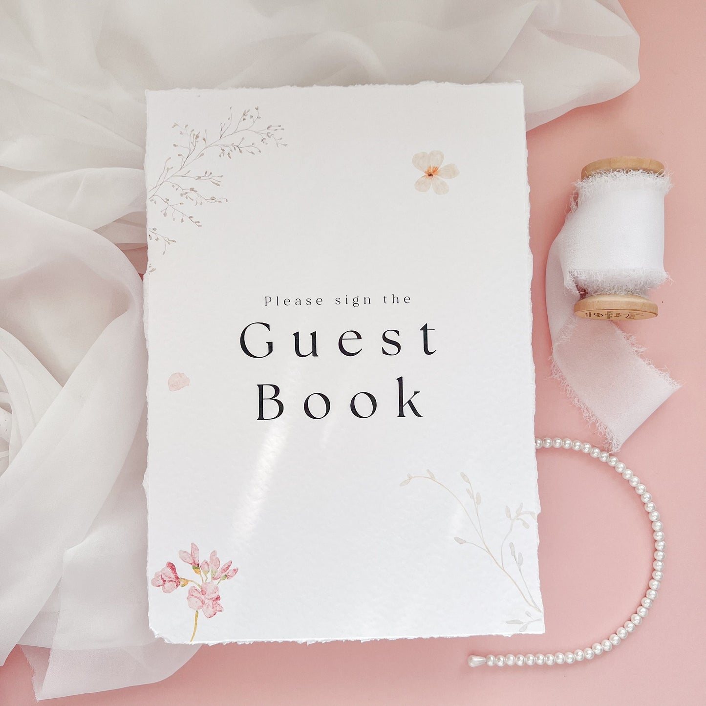 The Megan Guest Book Sign