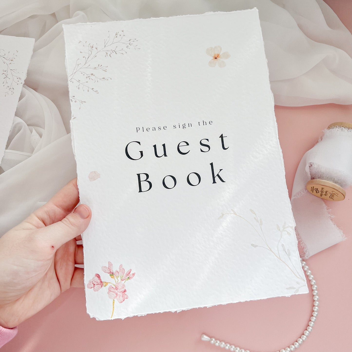 The Megan Guest Book Sign