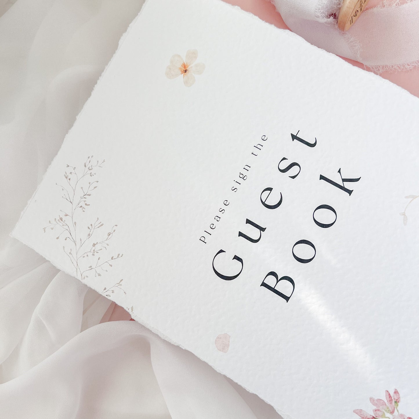 The Megan Guest Book Sign