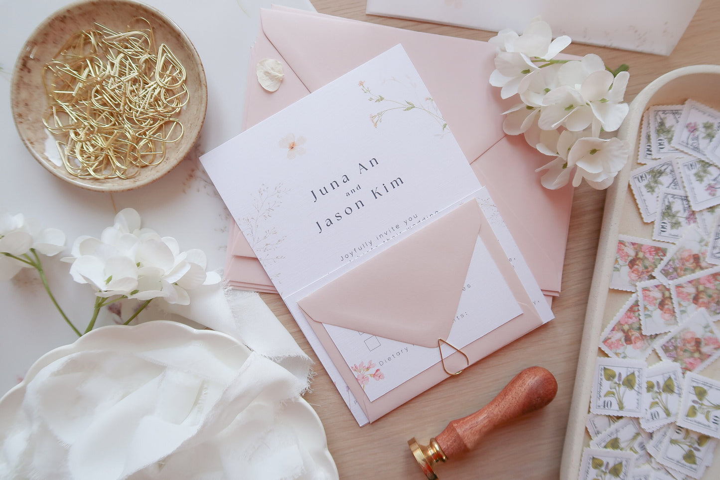 The Megan Wedding Invitation Suite