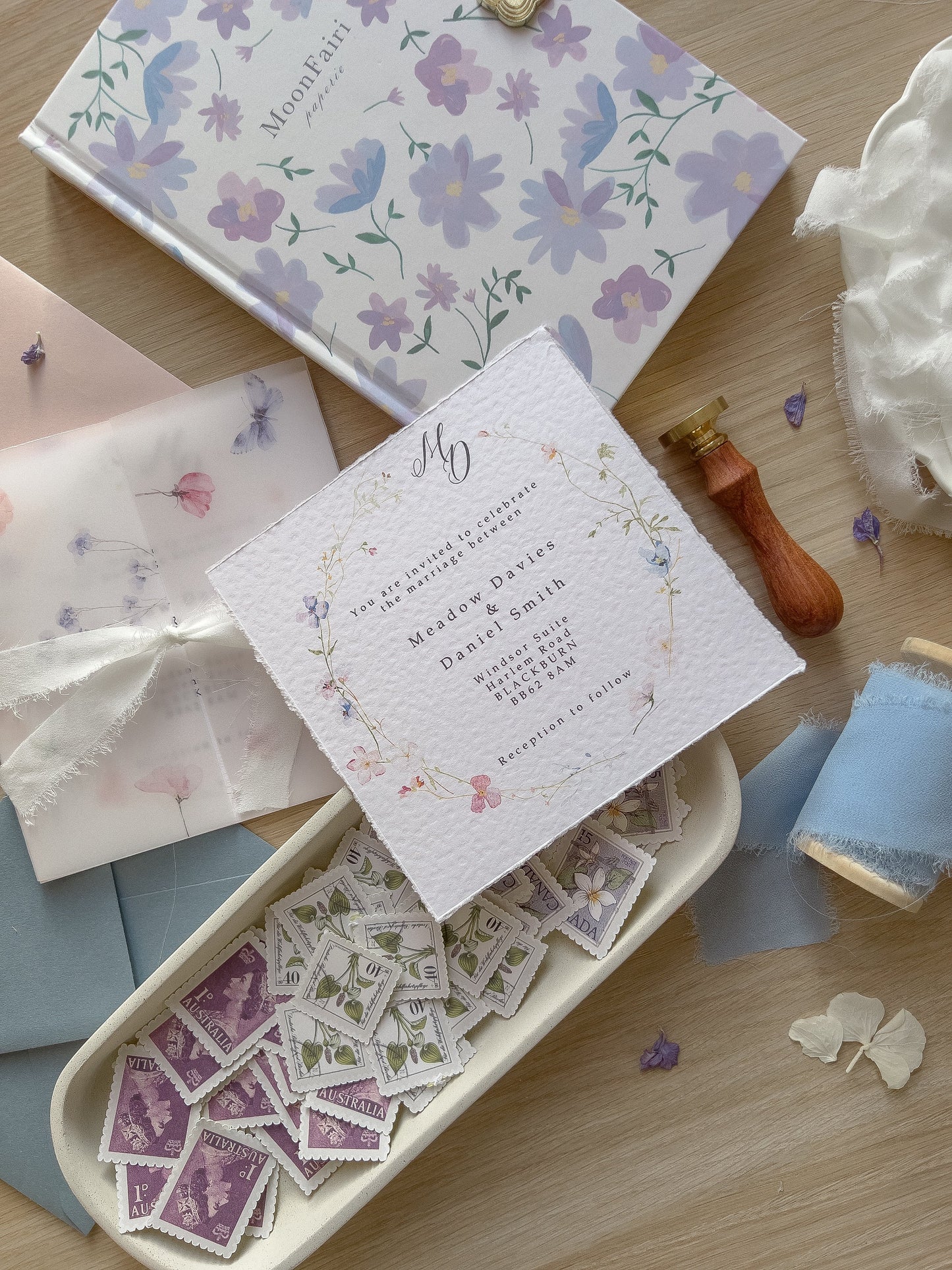 Meadow Wedding Invitation Suite