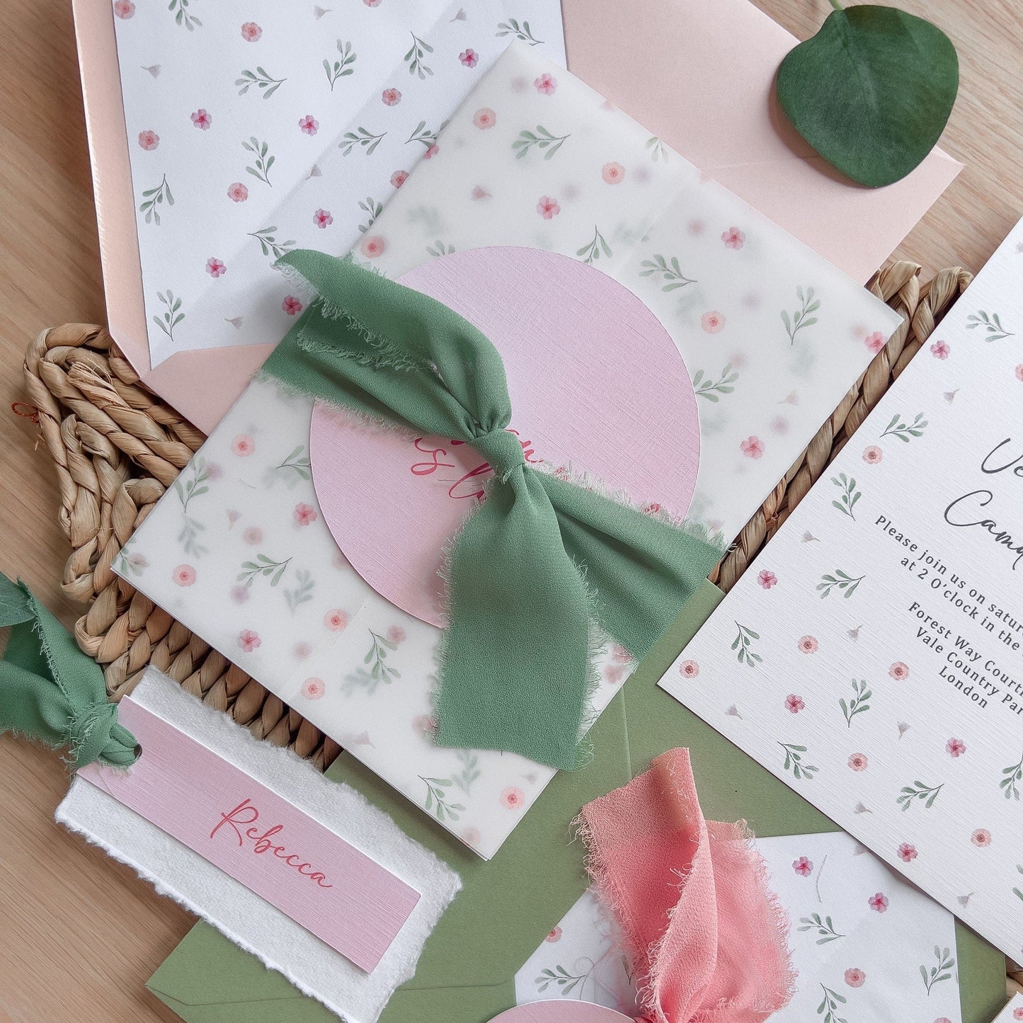 Camden Wedding Invitation Suite