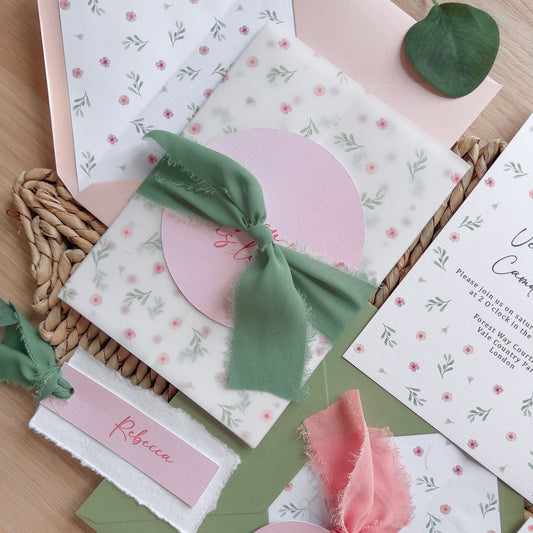 Camden Wedding Invitation Suite