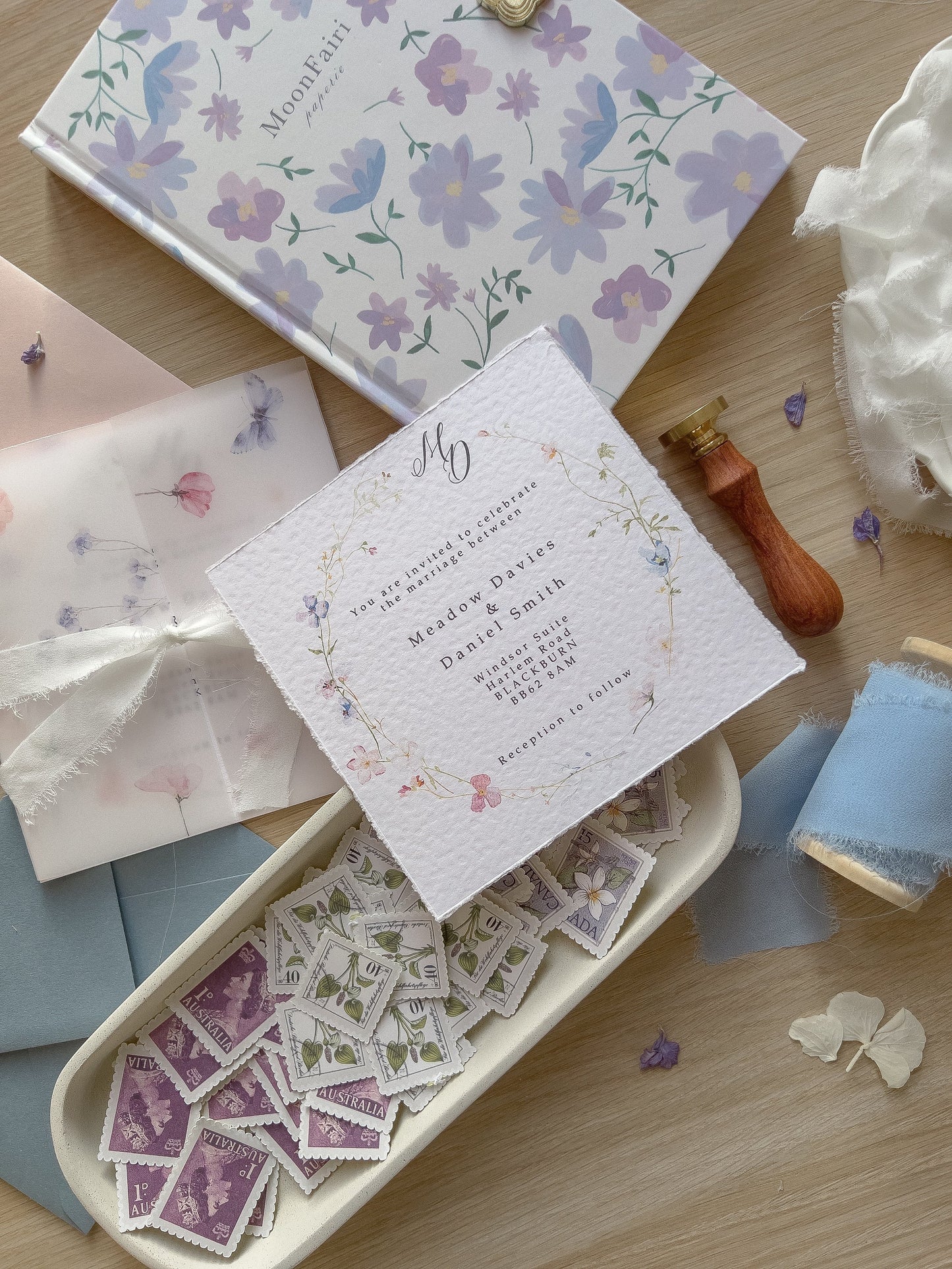 Meadow Wedding Invitation Suite