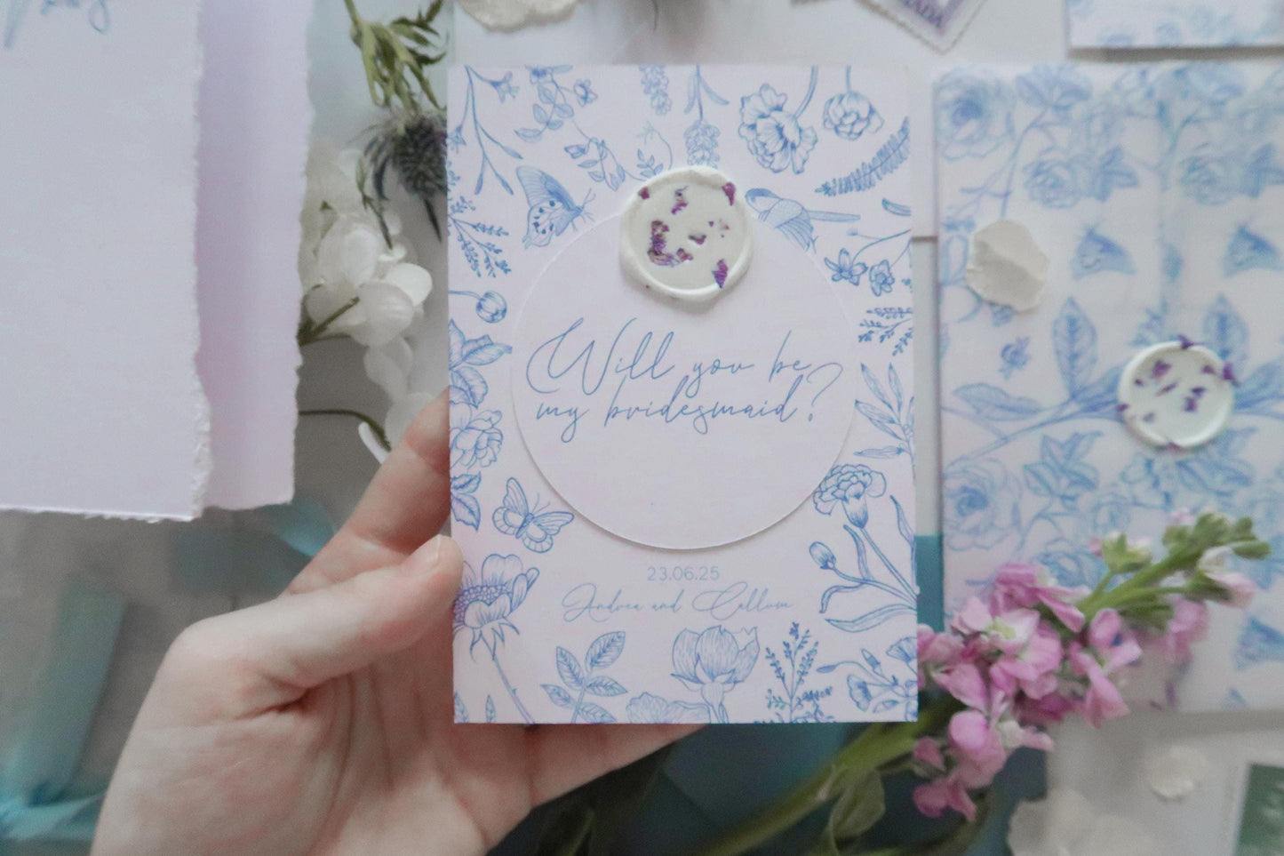 Victoria Bridesmaid Proposal Card