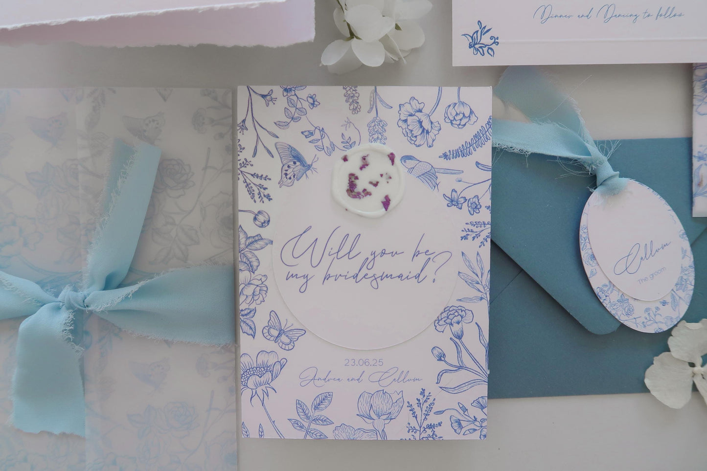 Victoria Bridesmaid Proposal Card