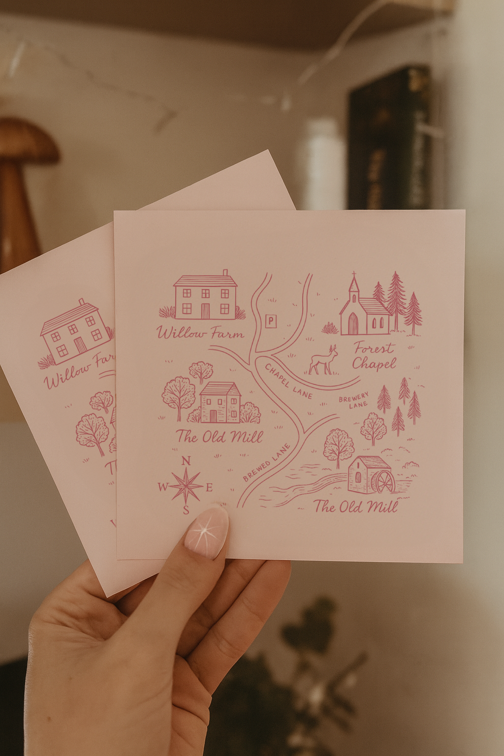 Custom Map Illustration