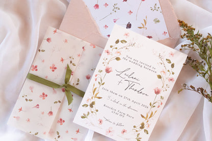 Rosedew Main Invitation Suite
