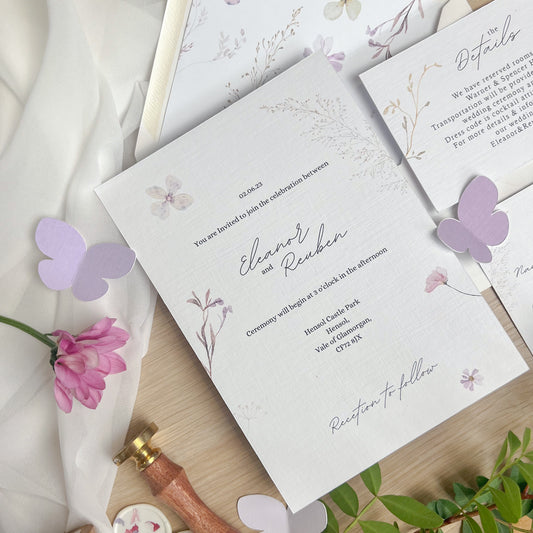 The Eleanor Sample Pack - Invitation
