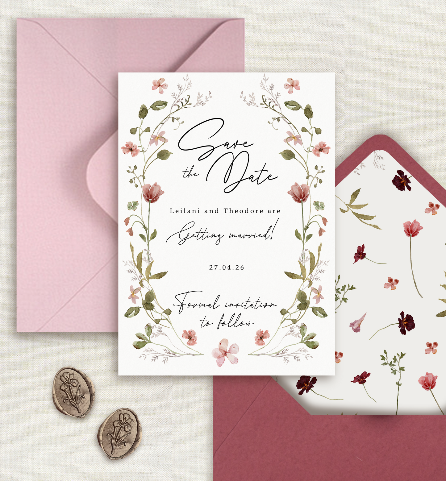 Rosedew Save the Date