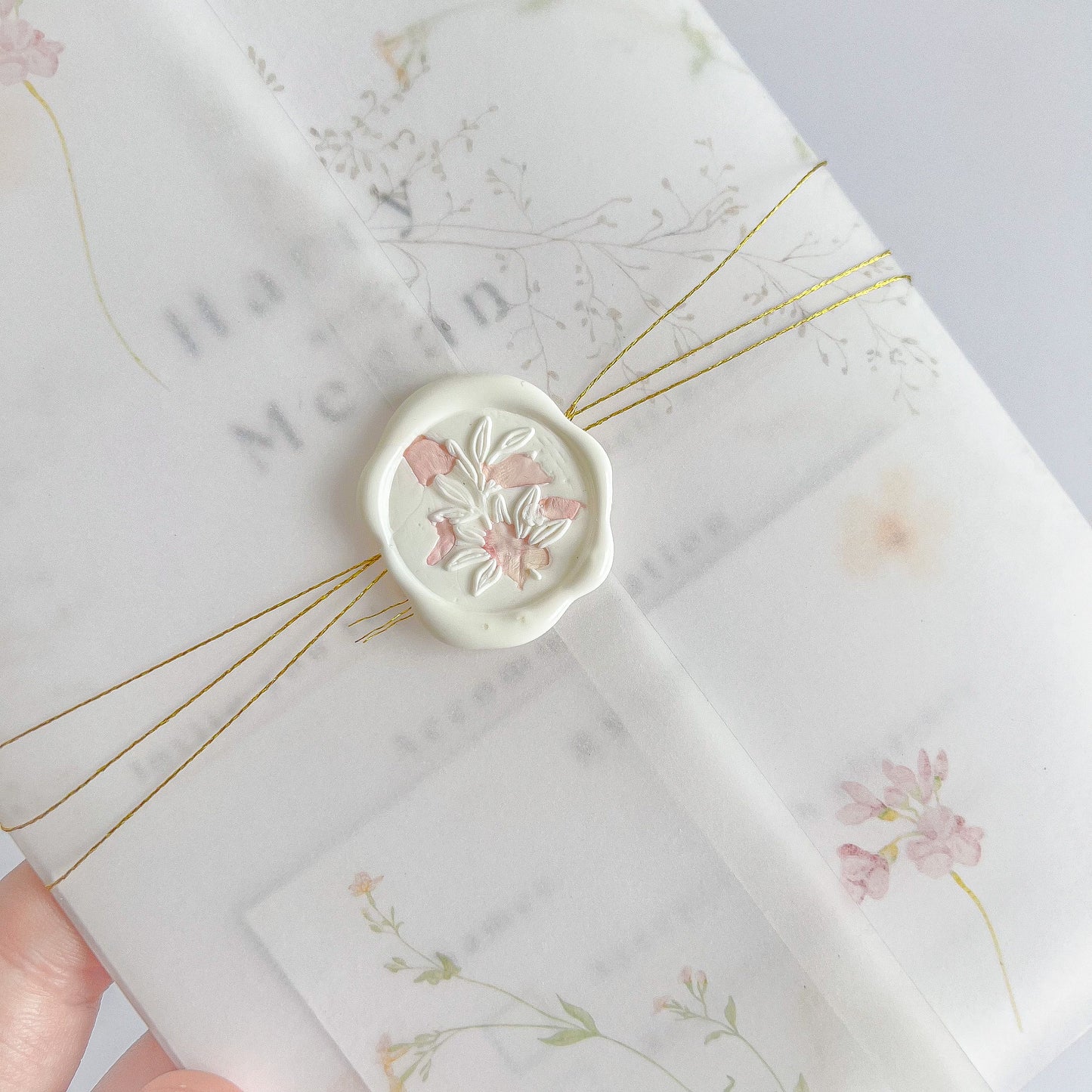 The Megan RSVP Card and Envelope