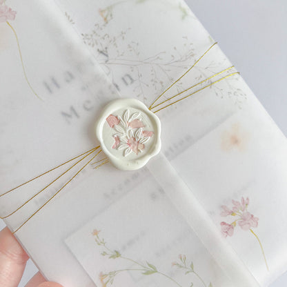 The Megan RSVP Card and Envelope
