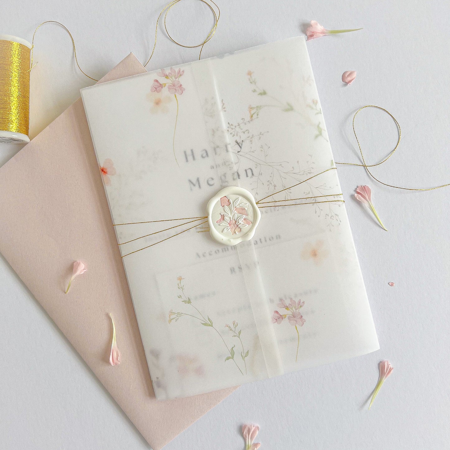 The Megan Sample Pack - Invitation