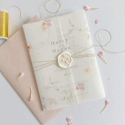 The Megan Sample Pack - Invitation