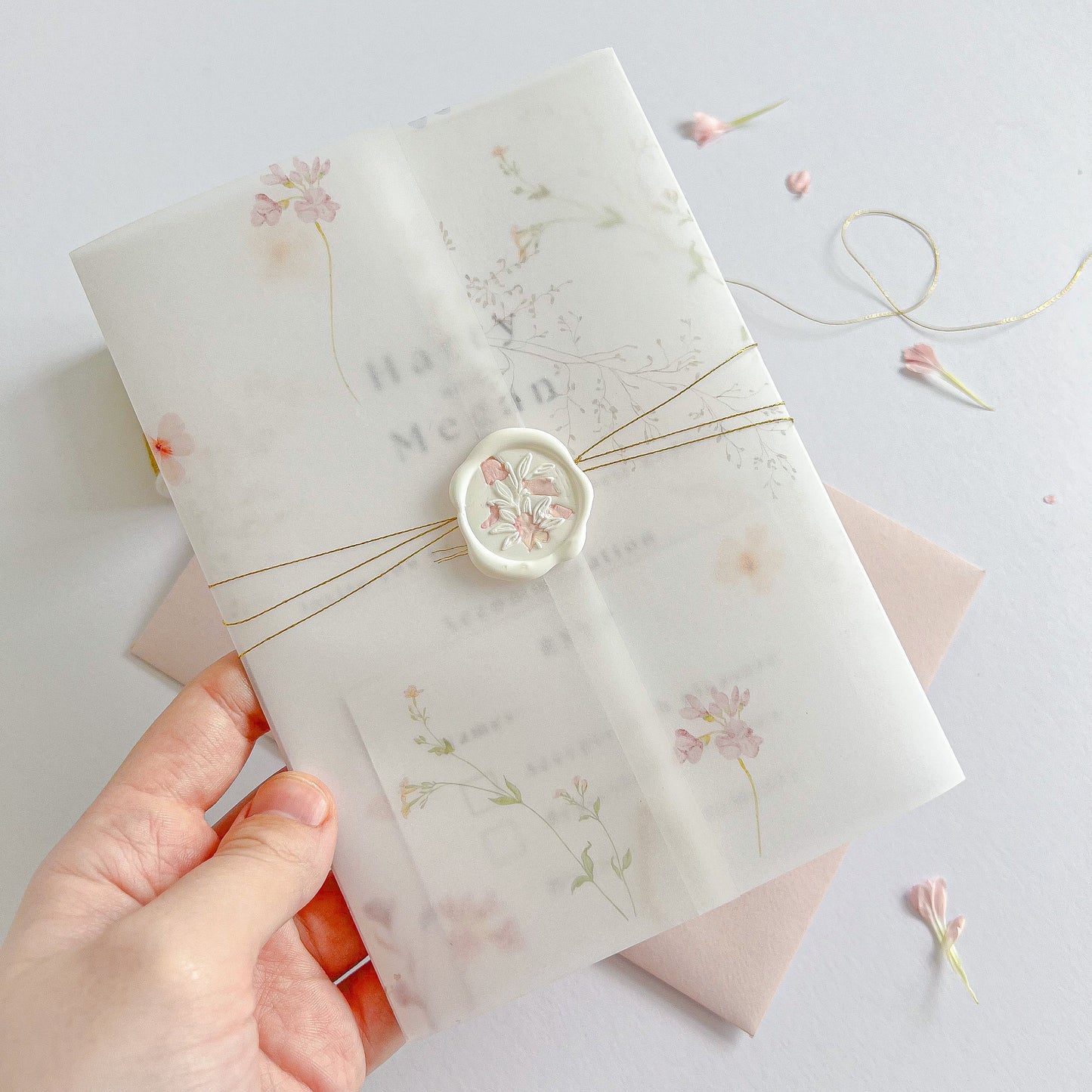 The Megan Sample Pack - Invitation