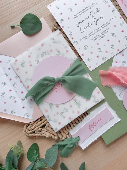 Camden Wedding Invitation Suite