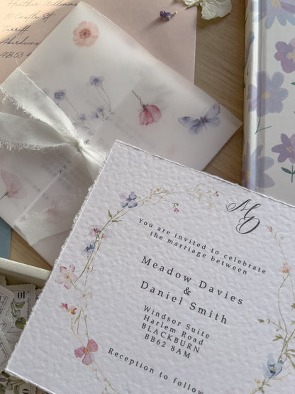 Meadow Wedding Invitation Suite
