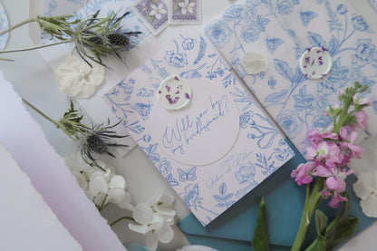 Victoria Bridesmaid Proposal Card