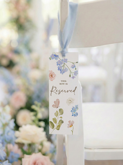 Emma Reserved Seat Tags