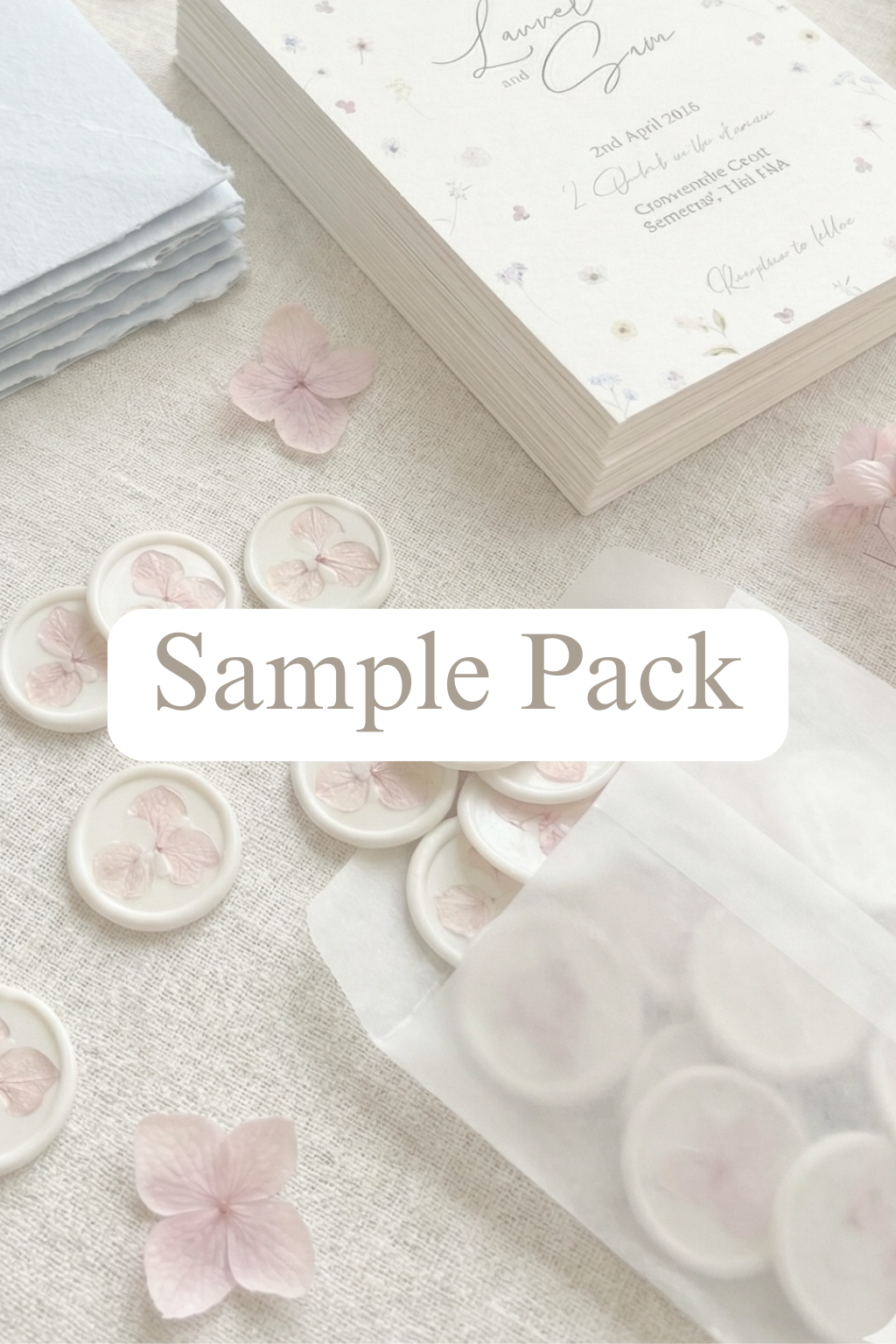 The Megan Sample Pack - Invitation