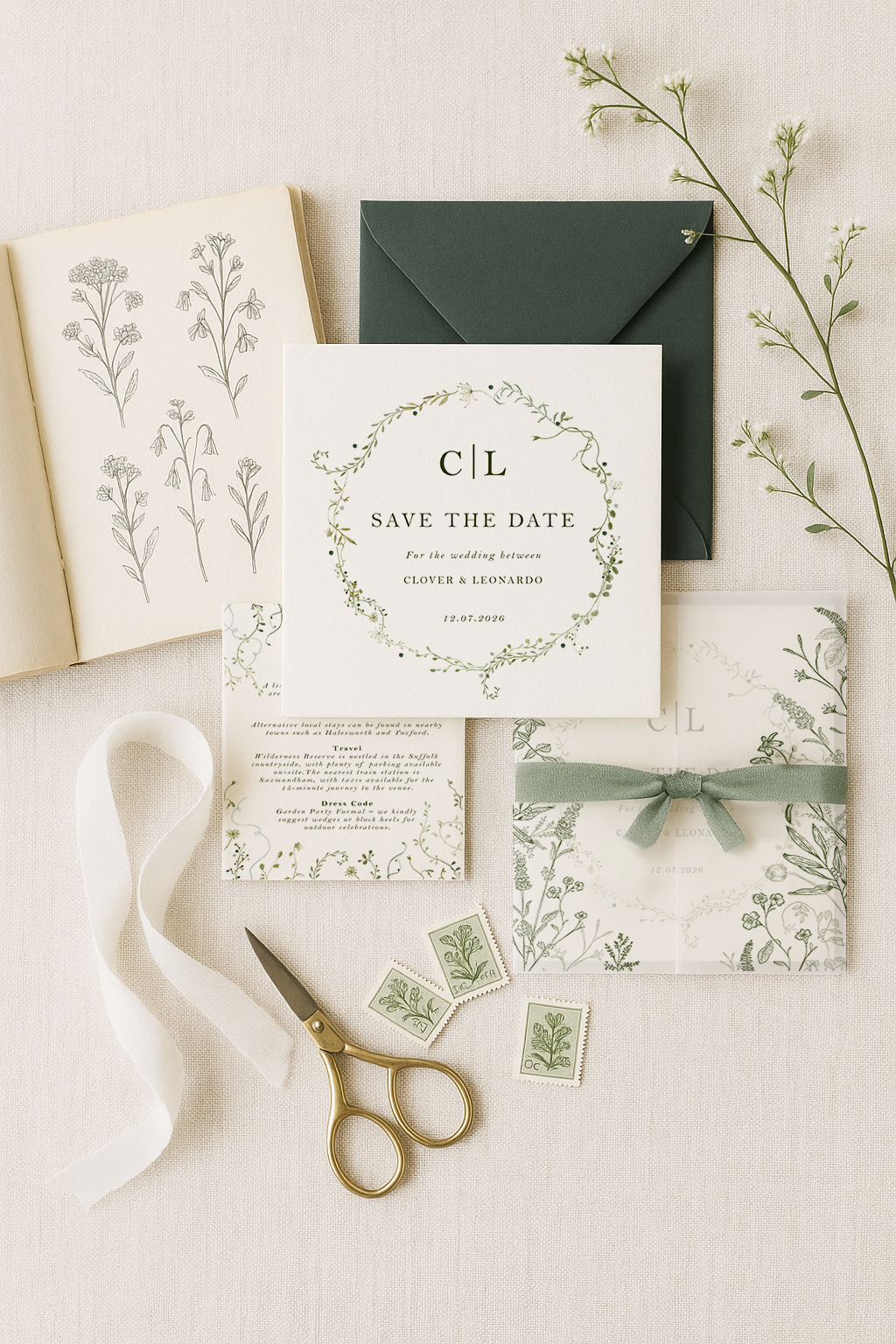 Clover Square Save the Date